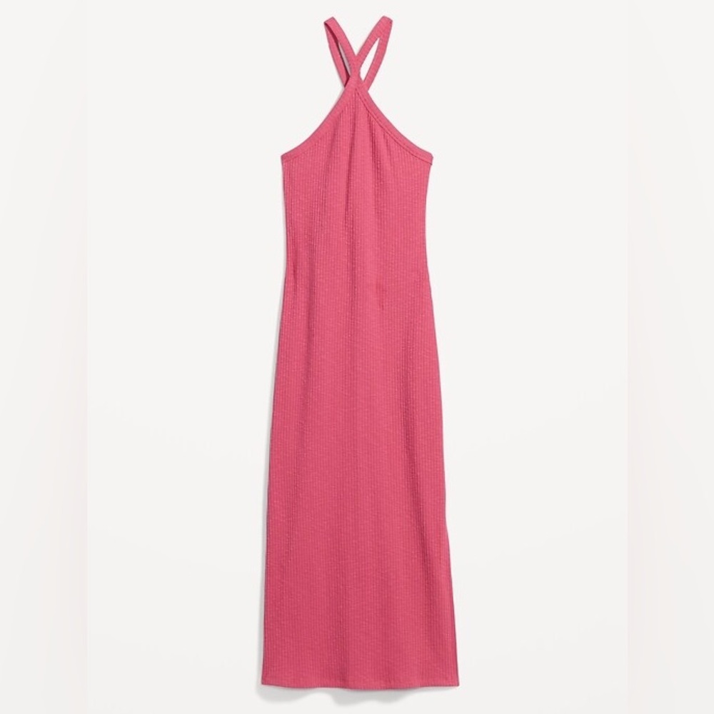 Old Navy Rib-Knit Halter Dress
